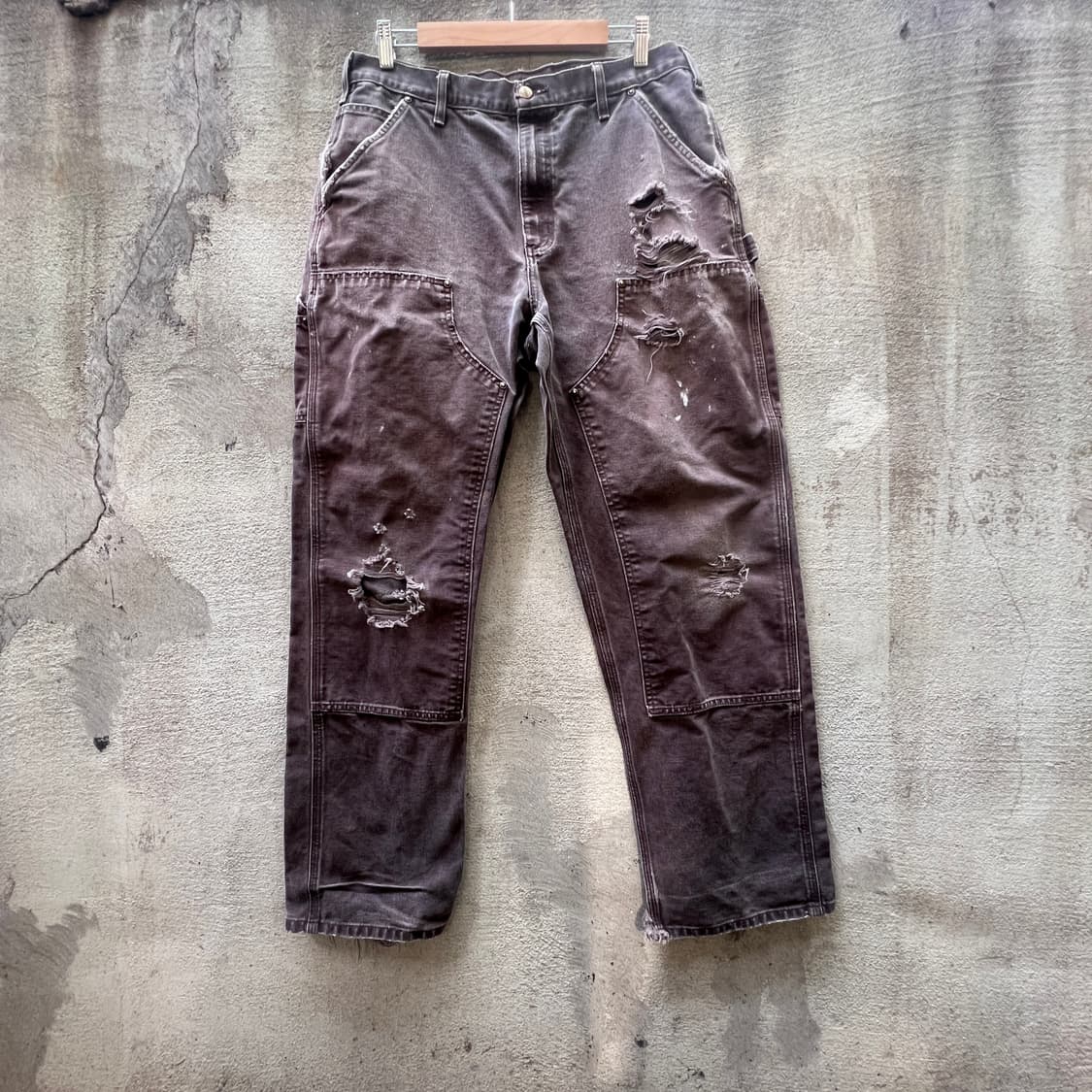 칼하트 더블니 워크 팬츠 DKB 상품이미지1