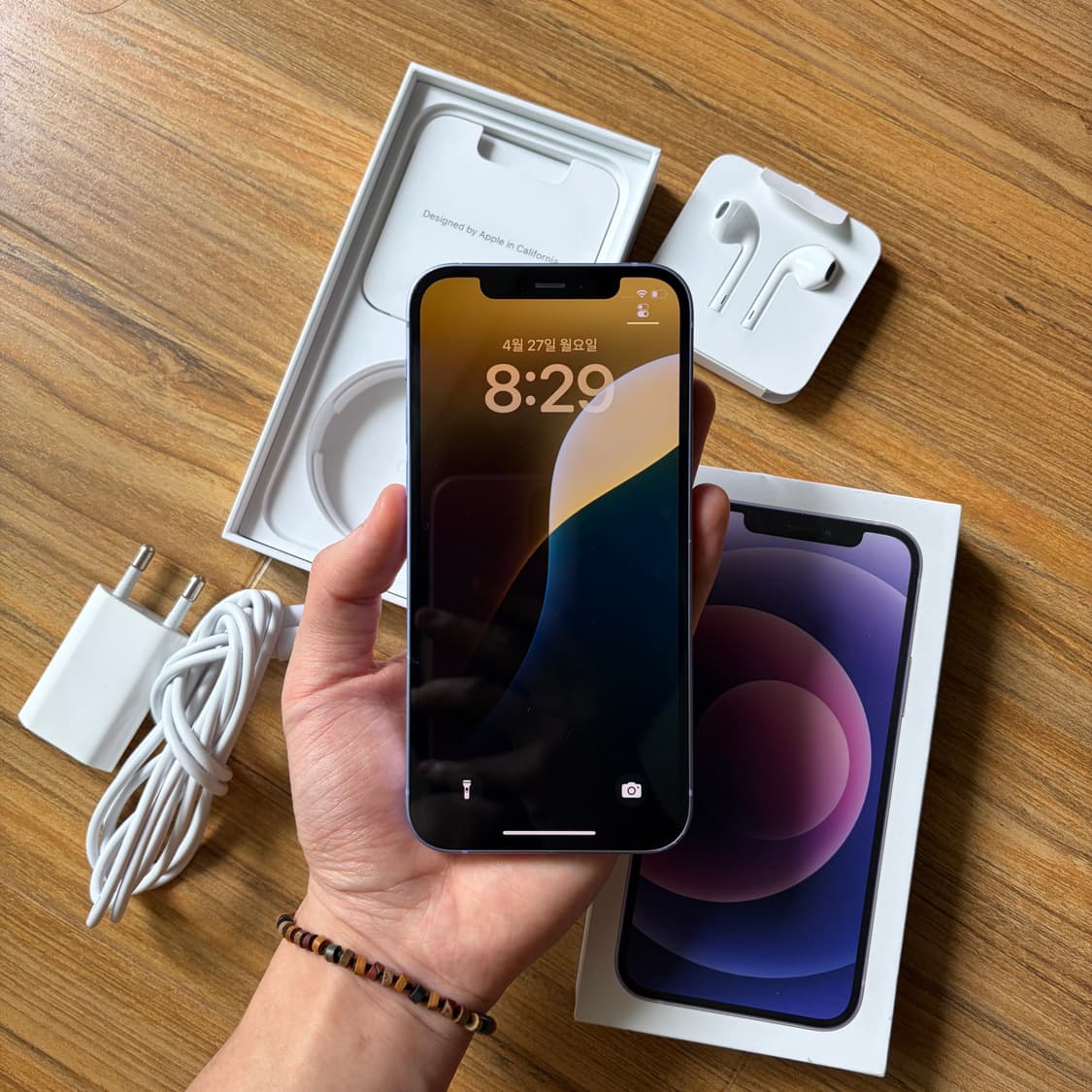 아이폰12 퍼플 공기계 상품이미지1