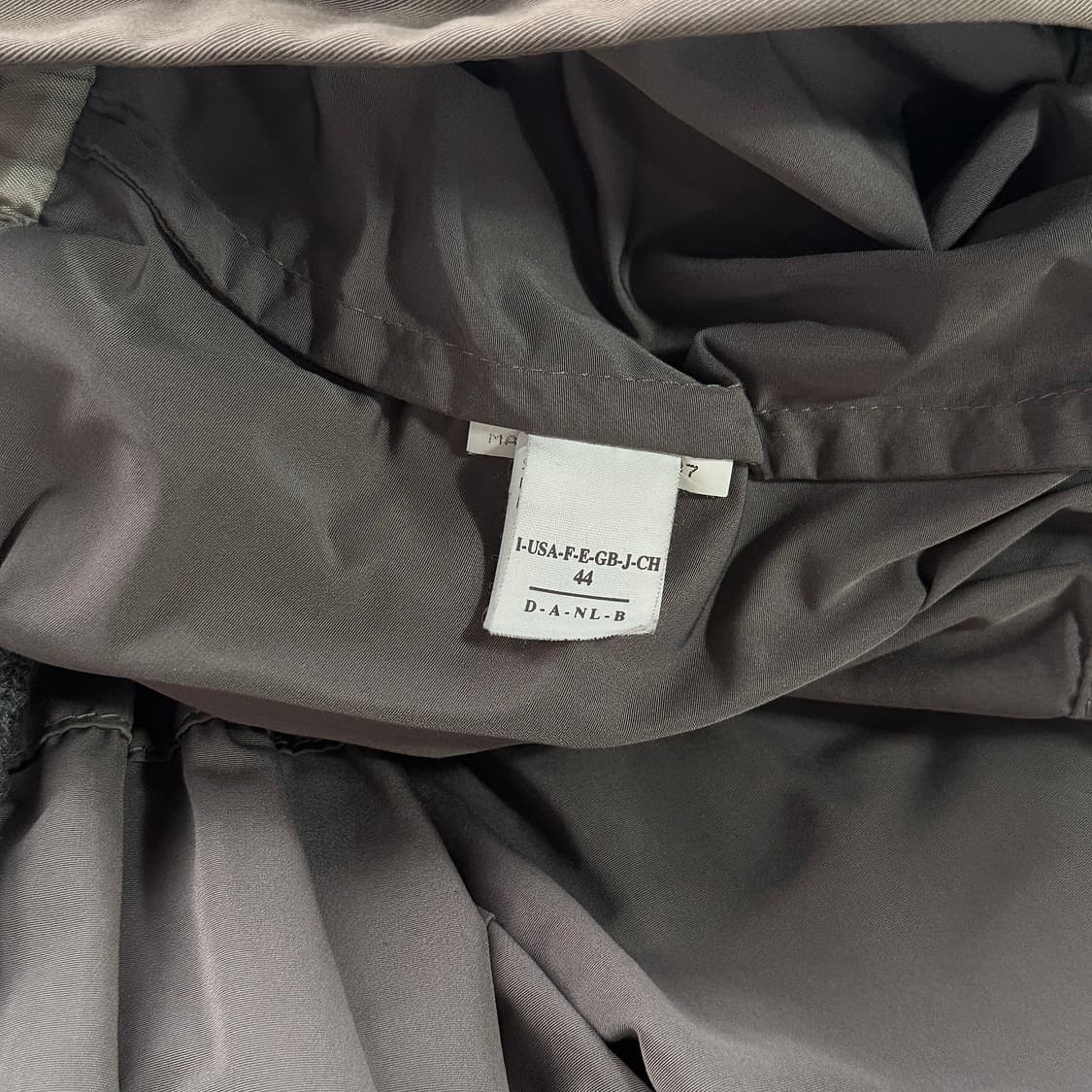 브루넬로쿠치넬리 배색 트렌치 코트 상품이미지4