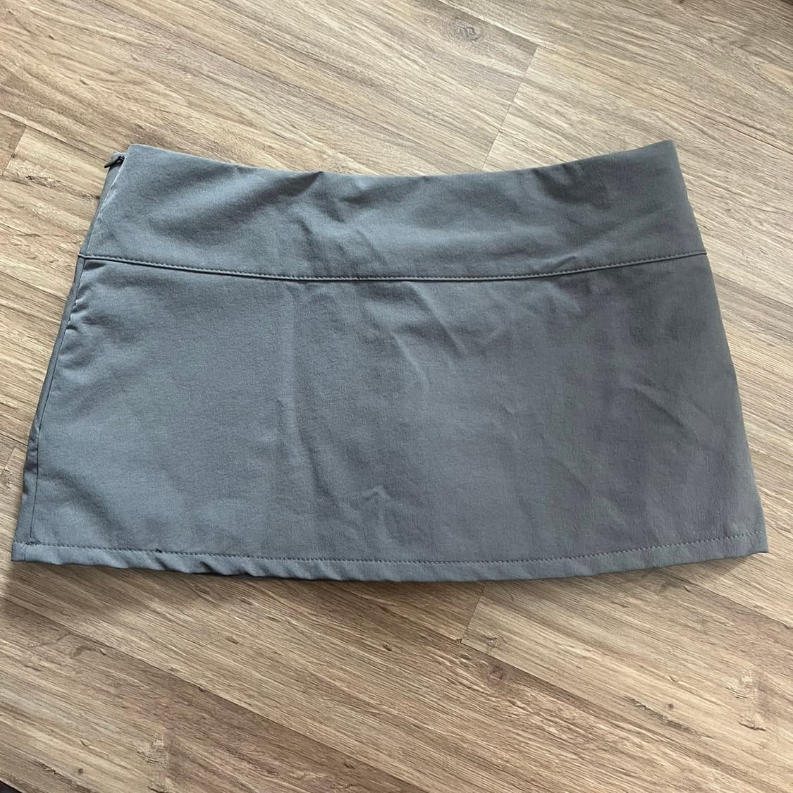 클라따 로우 마이크로 미니 스커트 치마바지 그레이 상품이미지3