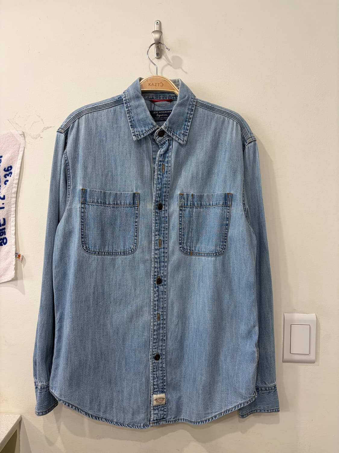 371. 리바이스 데님셔츠 청셔츠 상품이미지1