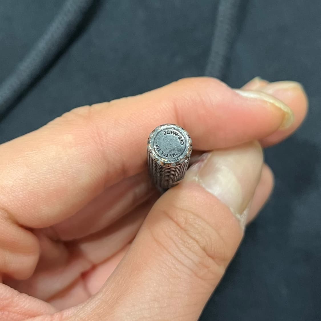 오프 화이트 19SS 스플릿 애로우 로고 다크 후디 상품이미지5