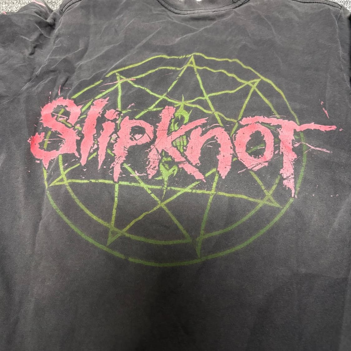00s slipknot 슬립낫 하드페이딩 롱슬리브 빈티지 밴드티 S 상품이미지7