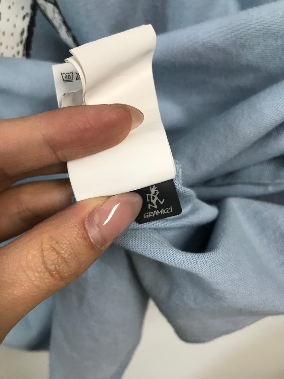그라미치 스카이블루 반팔 티셔츠  상품이미지6