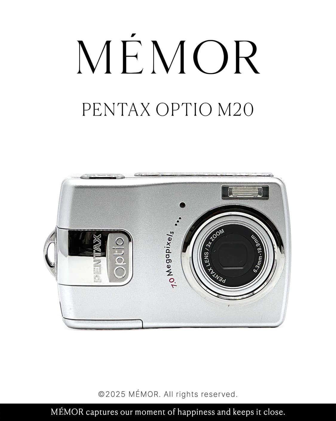 뽀용 작례/AA 건전지 사용🤍PENTAX OPTIO M20 펜탁스 디카 상품이미지1