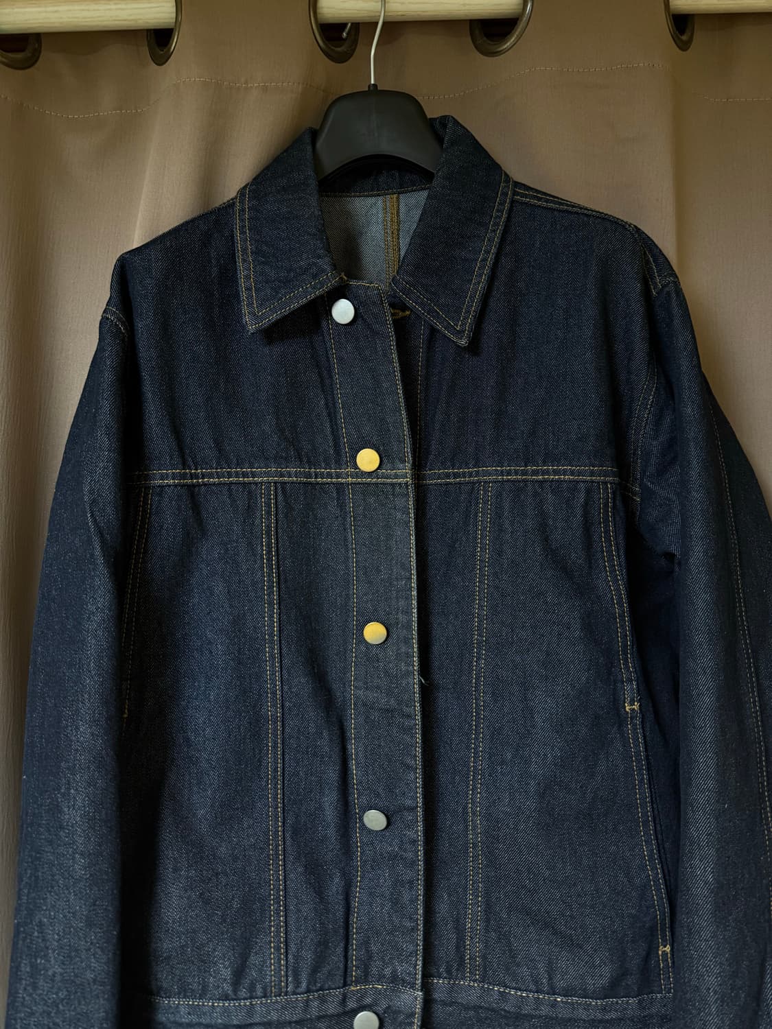 인디고 데님 자켓 M 상품이미지4