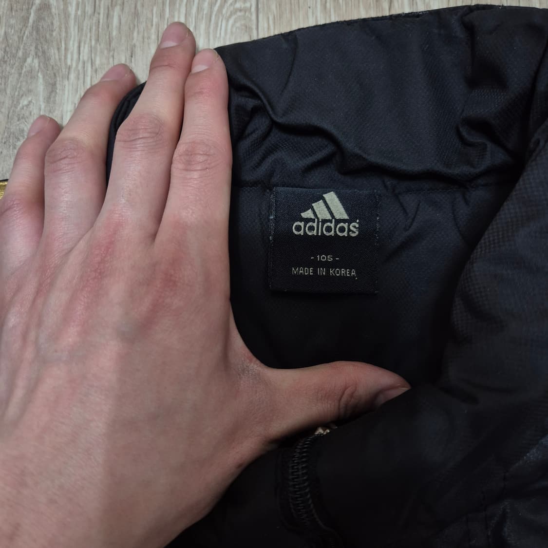 아디다스 남성 삼선 사이드라인 검금 바람막이 점퍼 XL(105) 상품이미지5