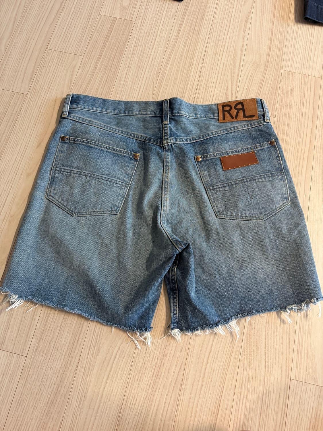 RRL 스트레이트핏 바이런 데님 쇼츠 34 상품이미지2