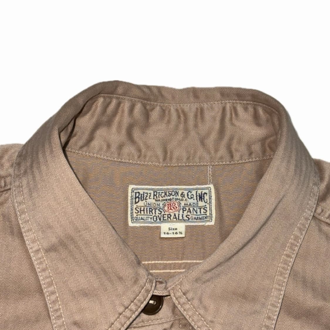 버즈릭슨 워크셔츠 베이지 상품이미지2