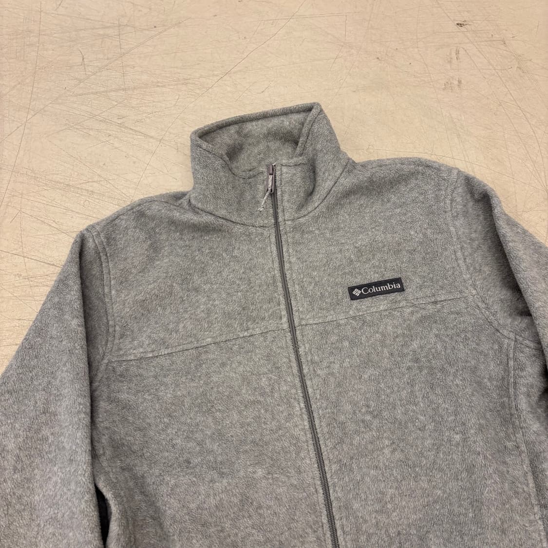 컬럼비아 그레이 후리스 집업 상품이미지2