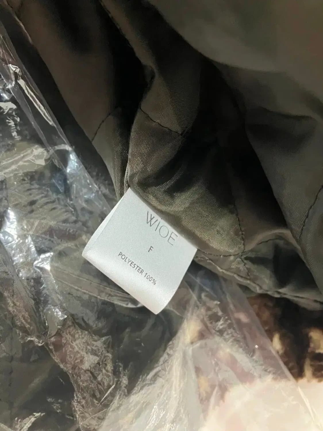 [wioe] 브라운 하트 덤블 집업 자켓 상품이미지5