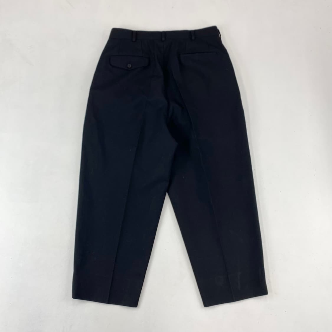 꼼데가르송 옴므 블랙 슬렉스 팬츠 (30) 상품이미지2