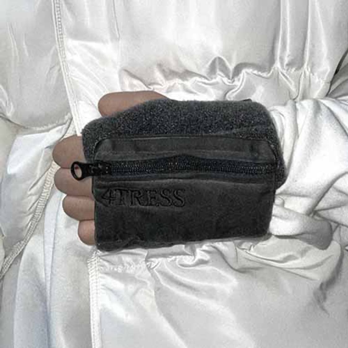 WRAP WALLET KEYRING 01 / ASH BLACK 상품이미지6