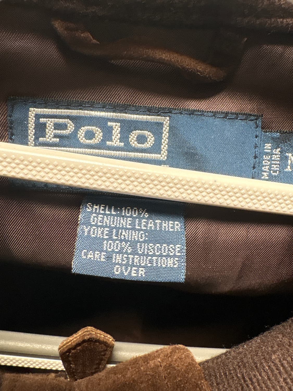 폴로 랄프로렌 스웨이드 웨스턴 블루종 상품이미지4