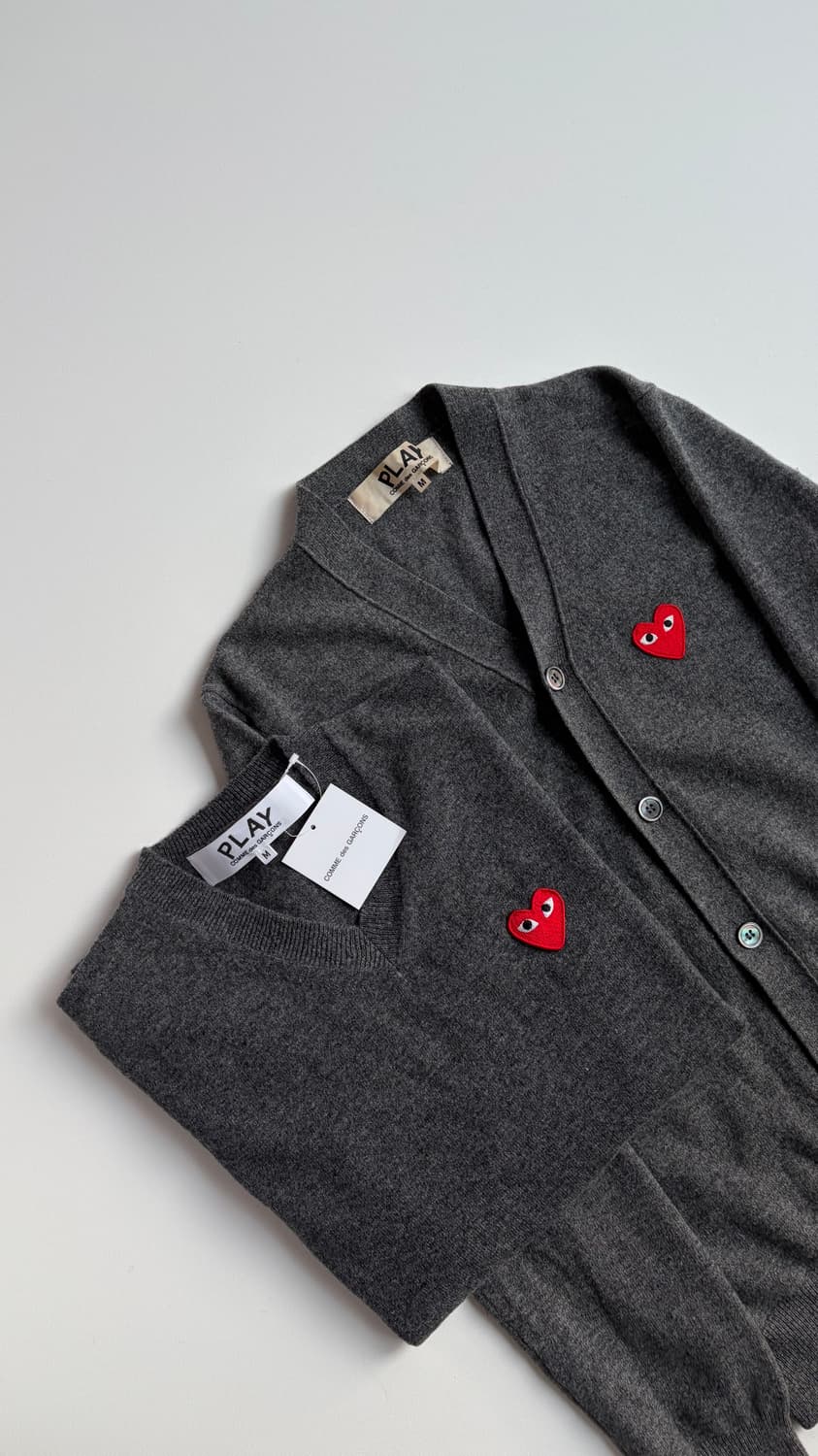 꼼데 가르송 가디건 니트 상품이미지1