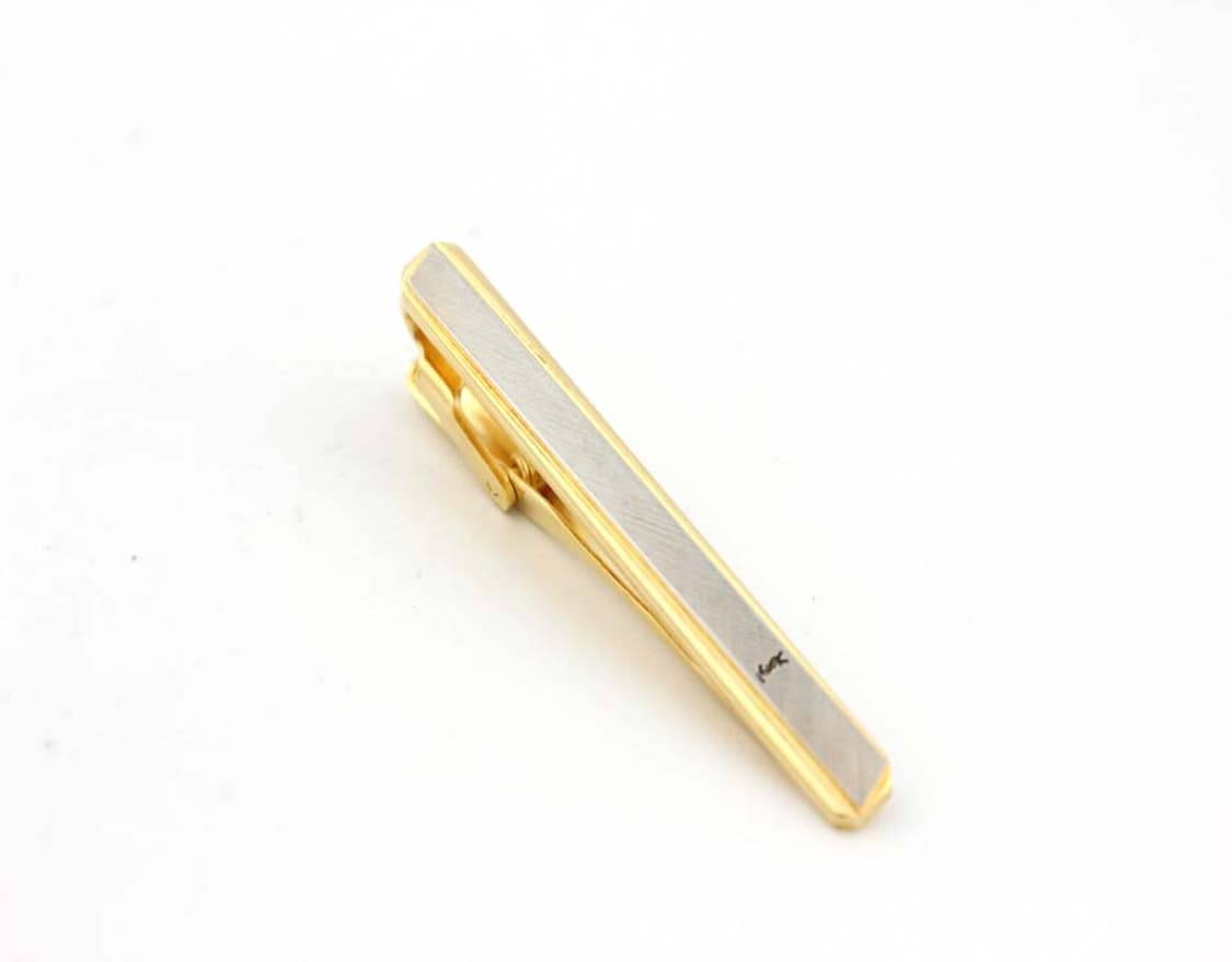 입생로랑 A등급 5.2cm 남자 명품 넥타이핀 빈티지 상품이미지2