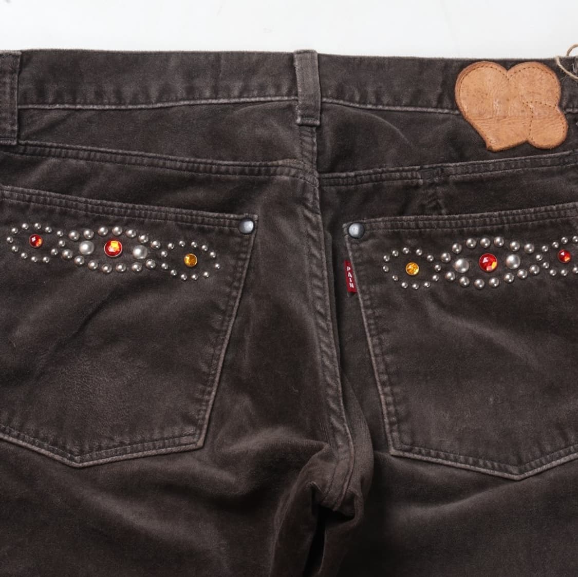 Number nine 03AW Velour beads studs Pant 상품이미지6