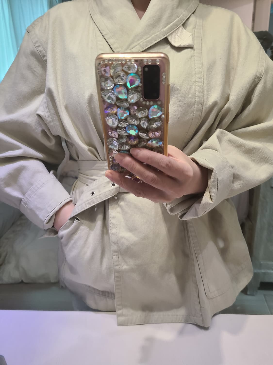 마랑 에뜨왈 하이넥 벨티드 자켓 상품이미지4