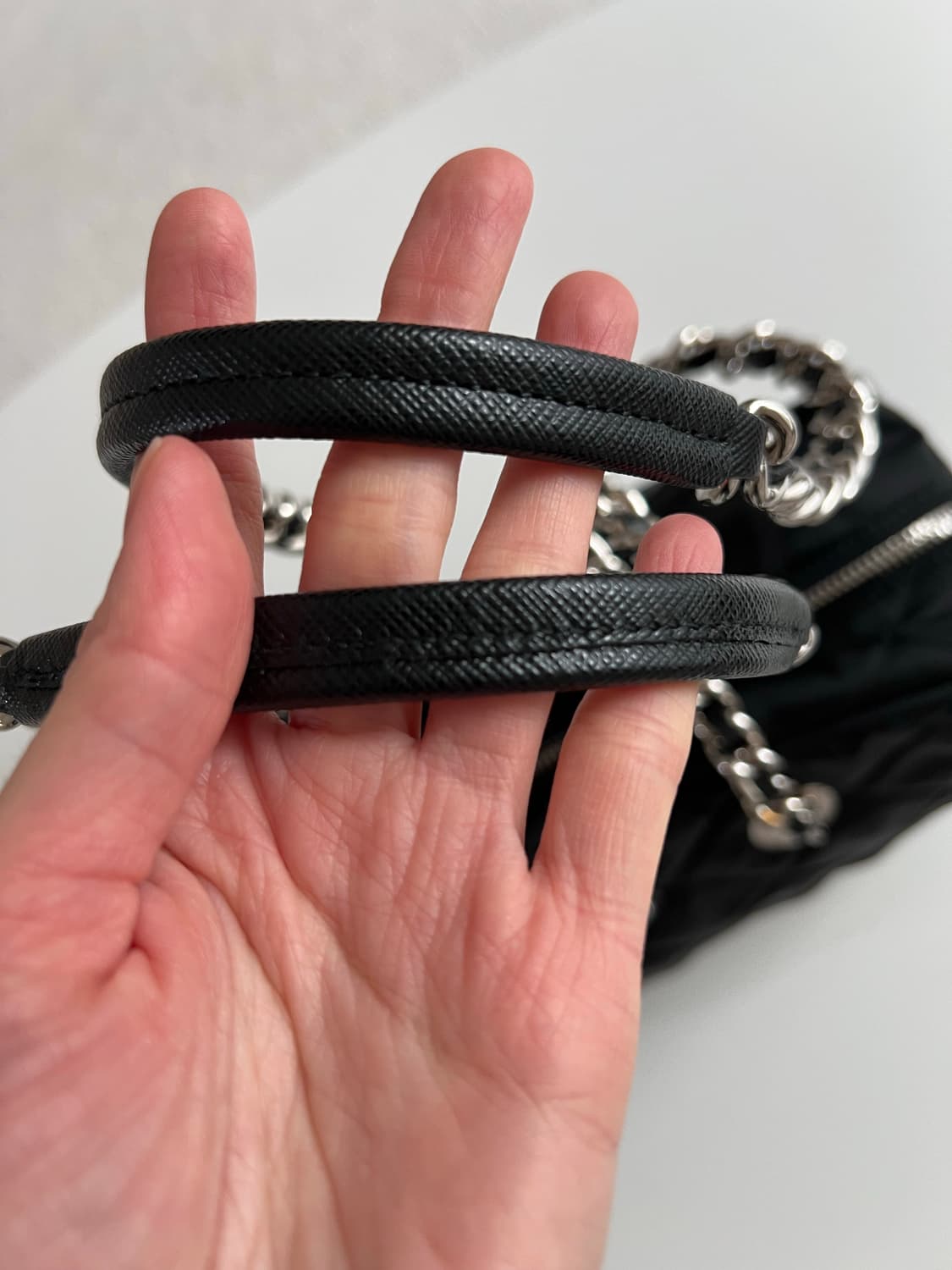 프라다 - 테수토 체인 나일론 숄더백 상품이미지7