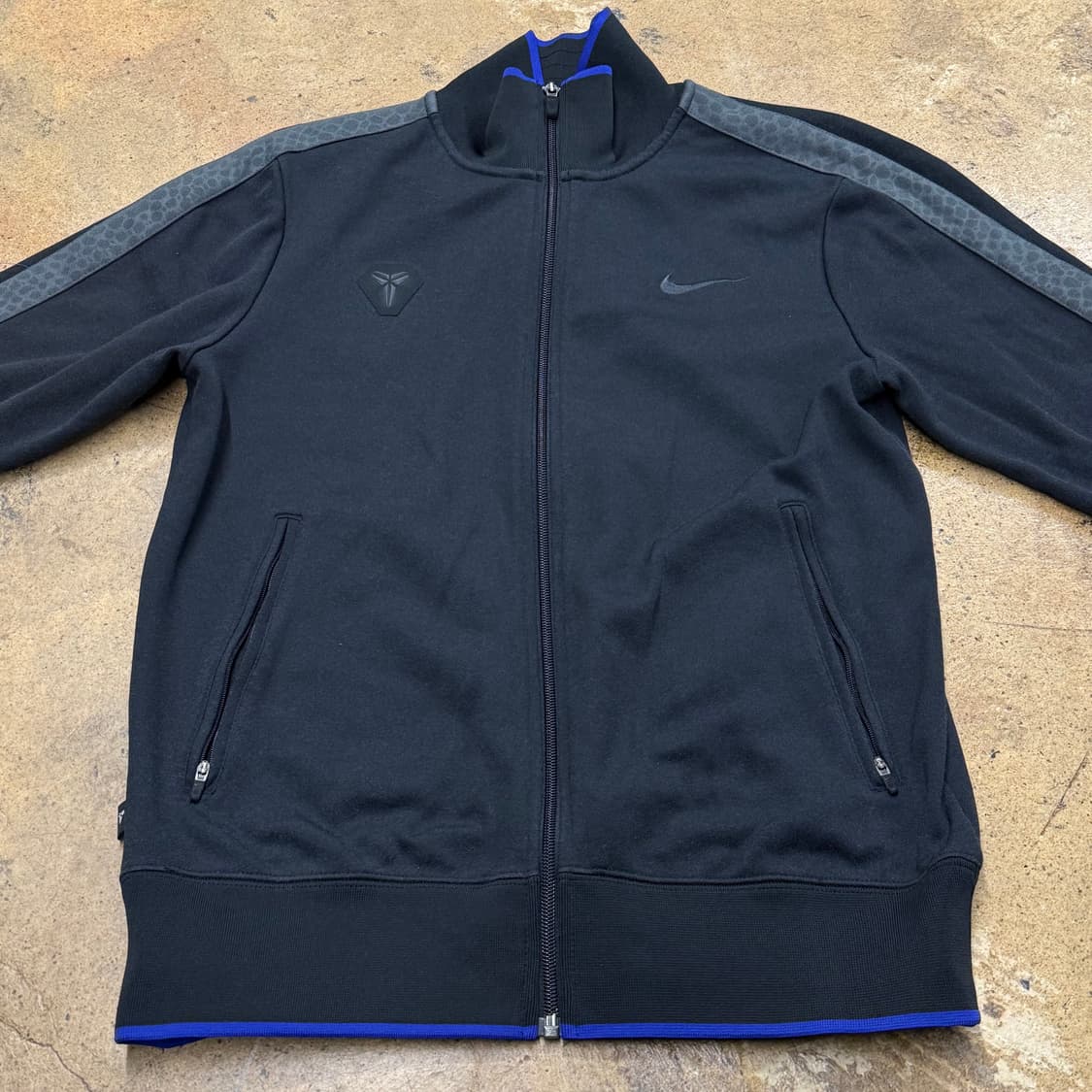 [정품/M] 나이키 코비 블랙 져지 자켓 b16 상품이미지3