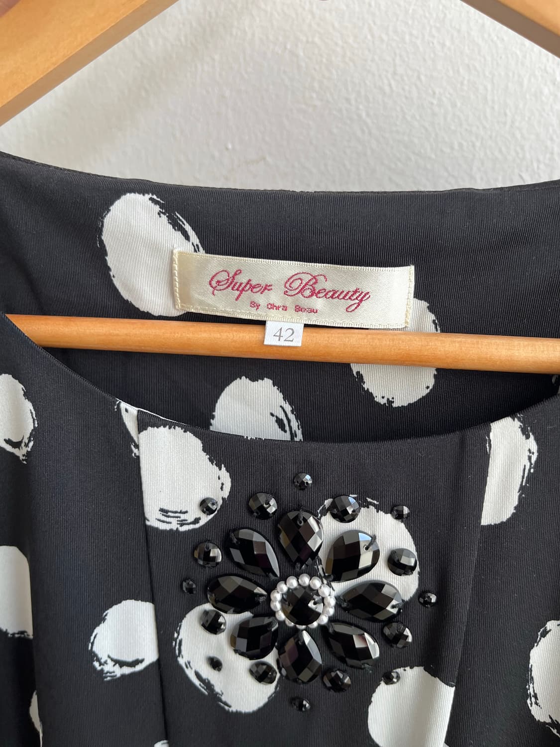 일본 빈티지 도트 원피스 상품이미지6