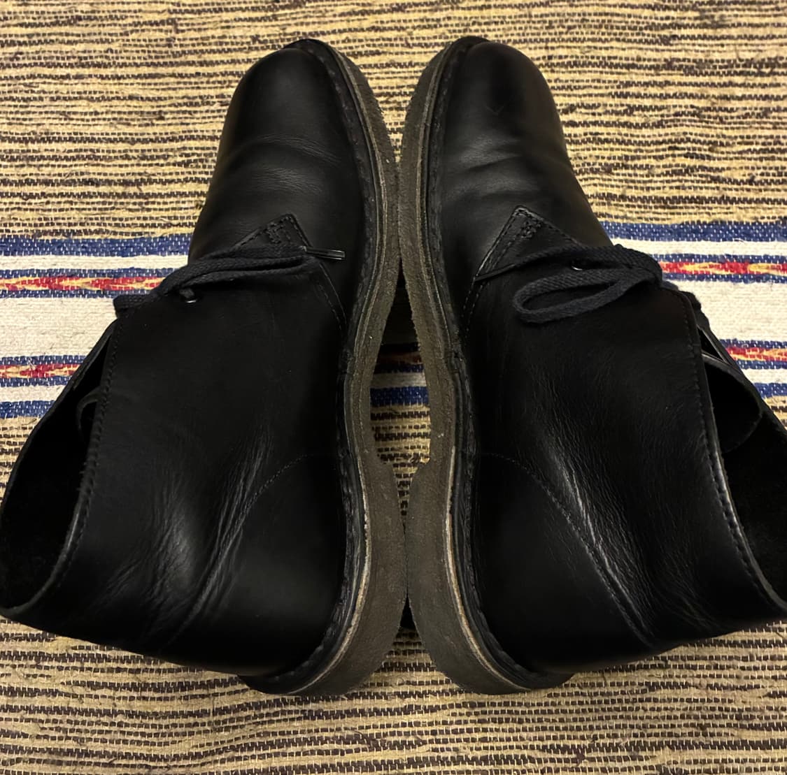 (Us7.5/255)클락스 오리지널 레더 가죽 데저트부츠 처카부츠 상품이미지5