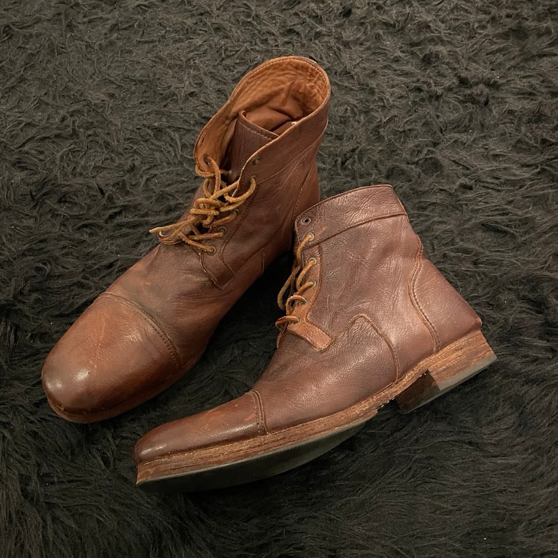 크리스찬 포 레더 컴뱃 부츠 상품이미지1