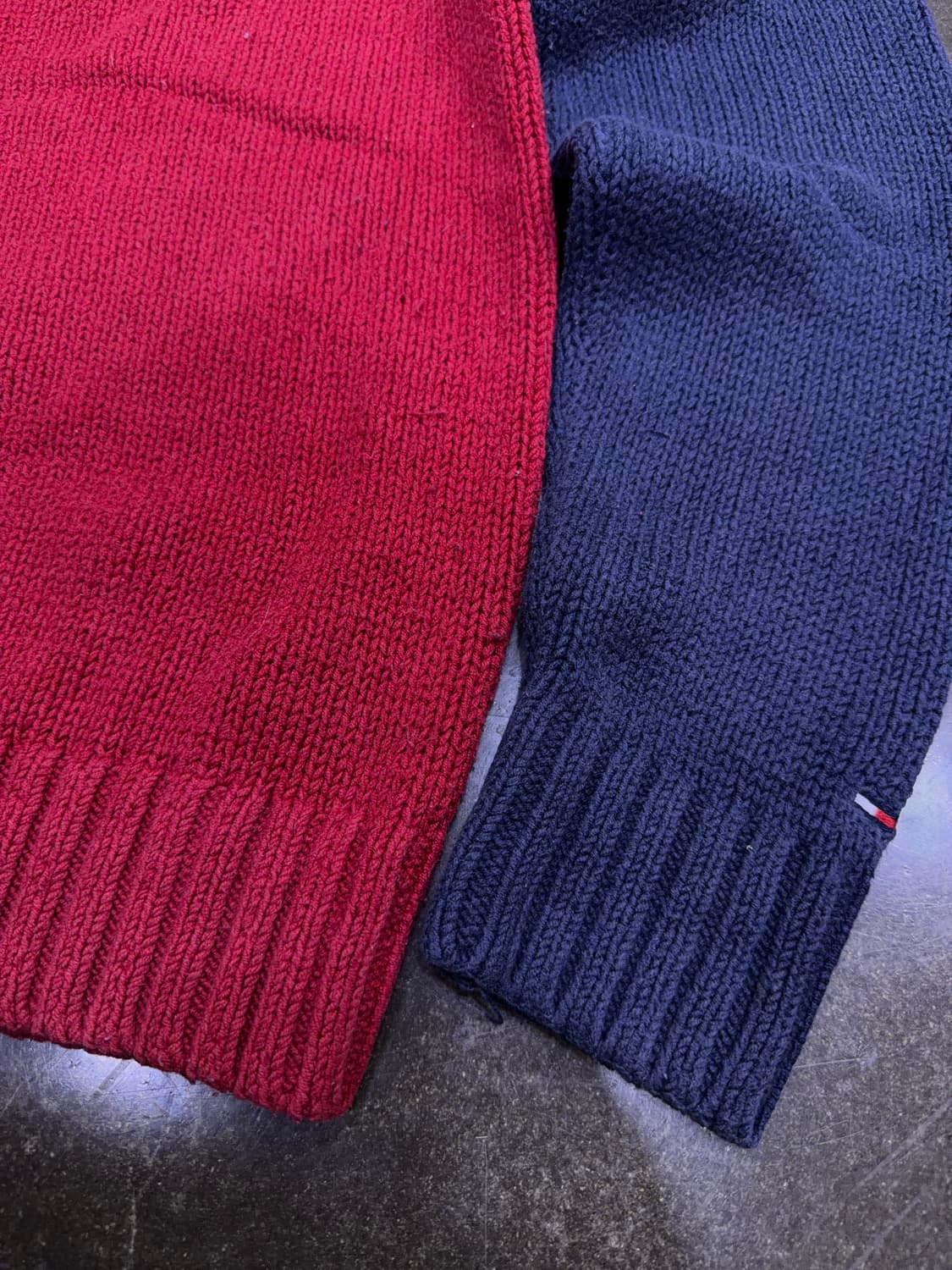 타미힐피거 스타 성조기 니트 스웨터 M 상품이미지6