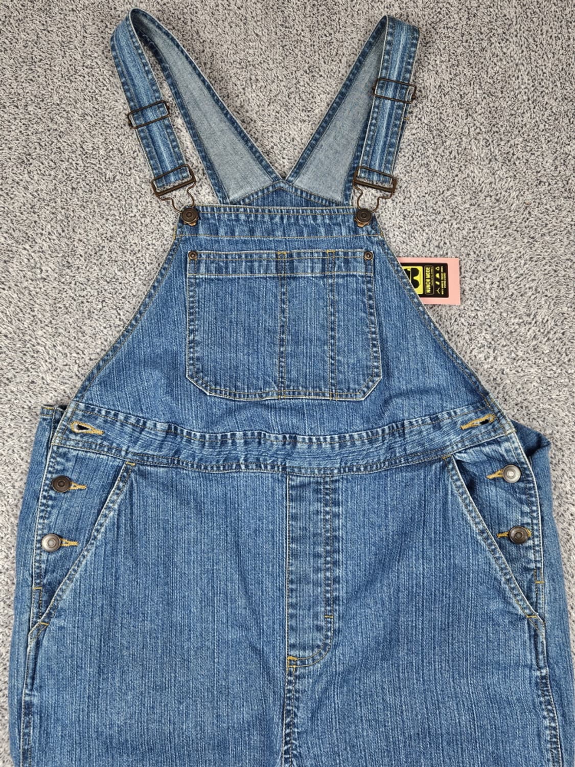 IN DUE TIME 데님 패치드 워크 오버롤 ( S ) / 10311 상품이미지4