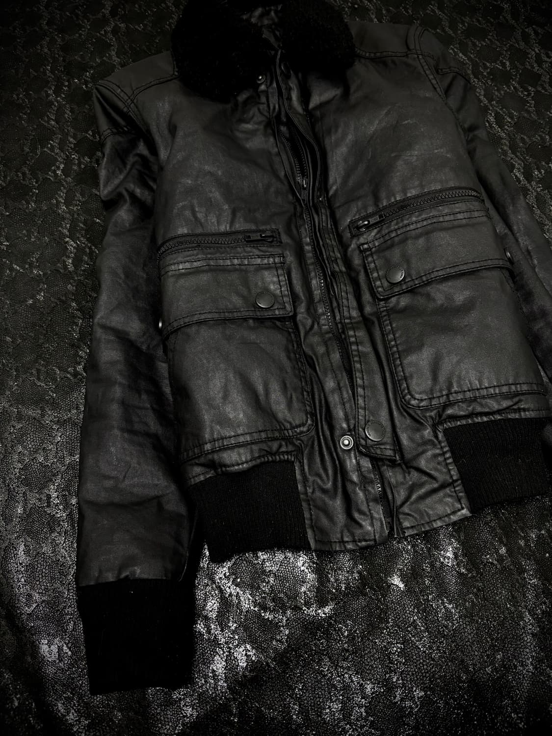 Opium Fur Trimming Gimmick Padded Jacket 상품이미지2