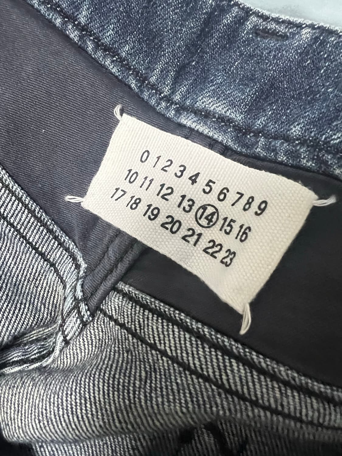 마르지엘라 레귤러 데님 팬츠 46 상품이미지3