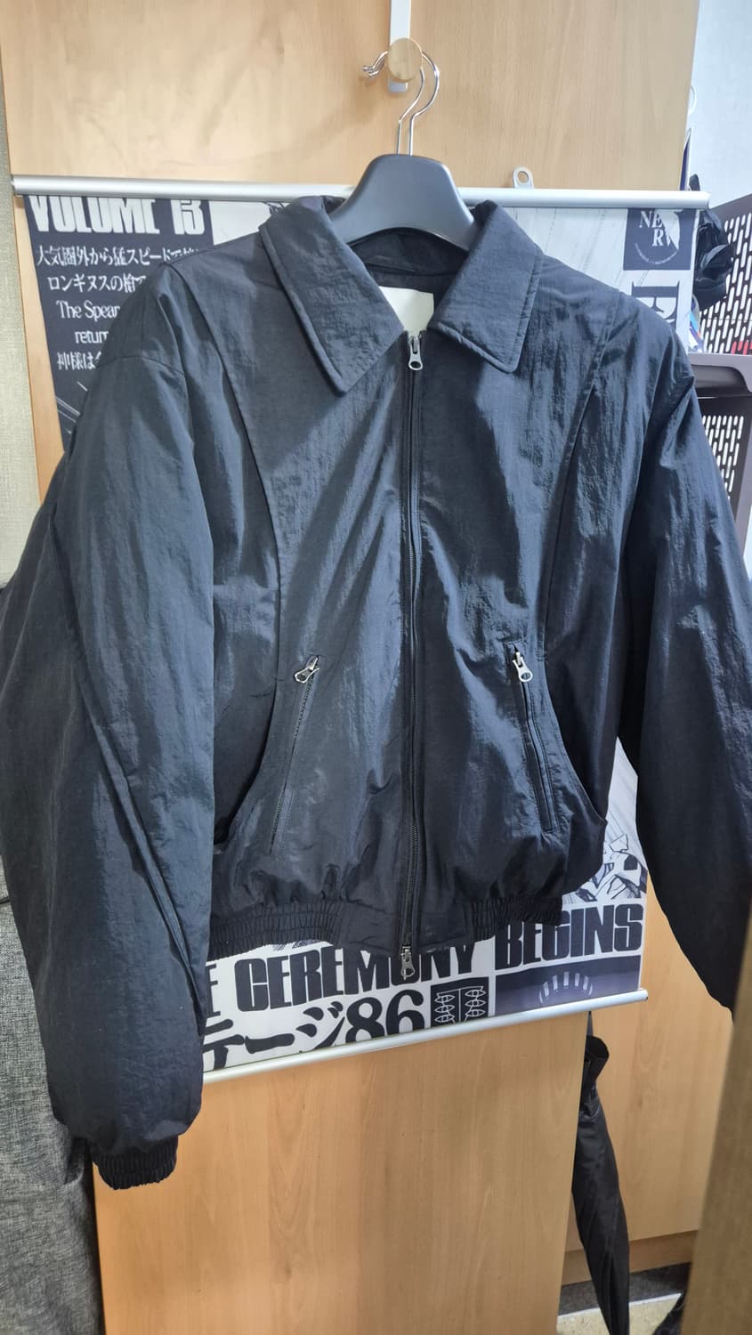 [커스텀어클락] 오버핏 항공 패딩 점퍼 상품이미지2