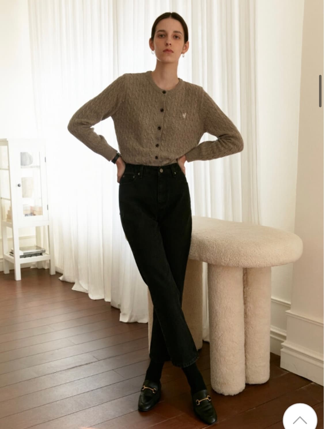 depound 드파운드 블랙 데님 팬츠 상품이미지1