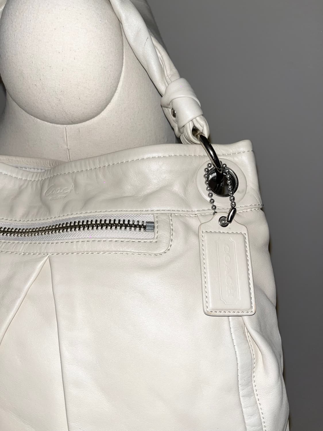 🎉SALE🎉 COACH AllWhite shoulder bag 상품이미지8