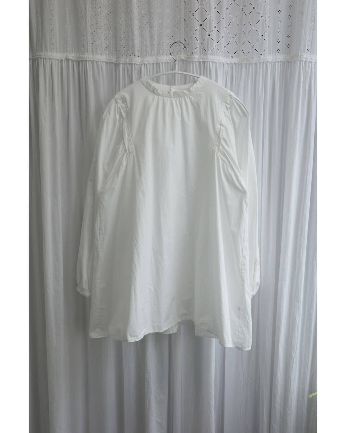 Plain white angel blouse 상품이미지1