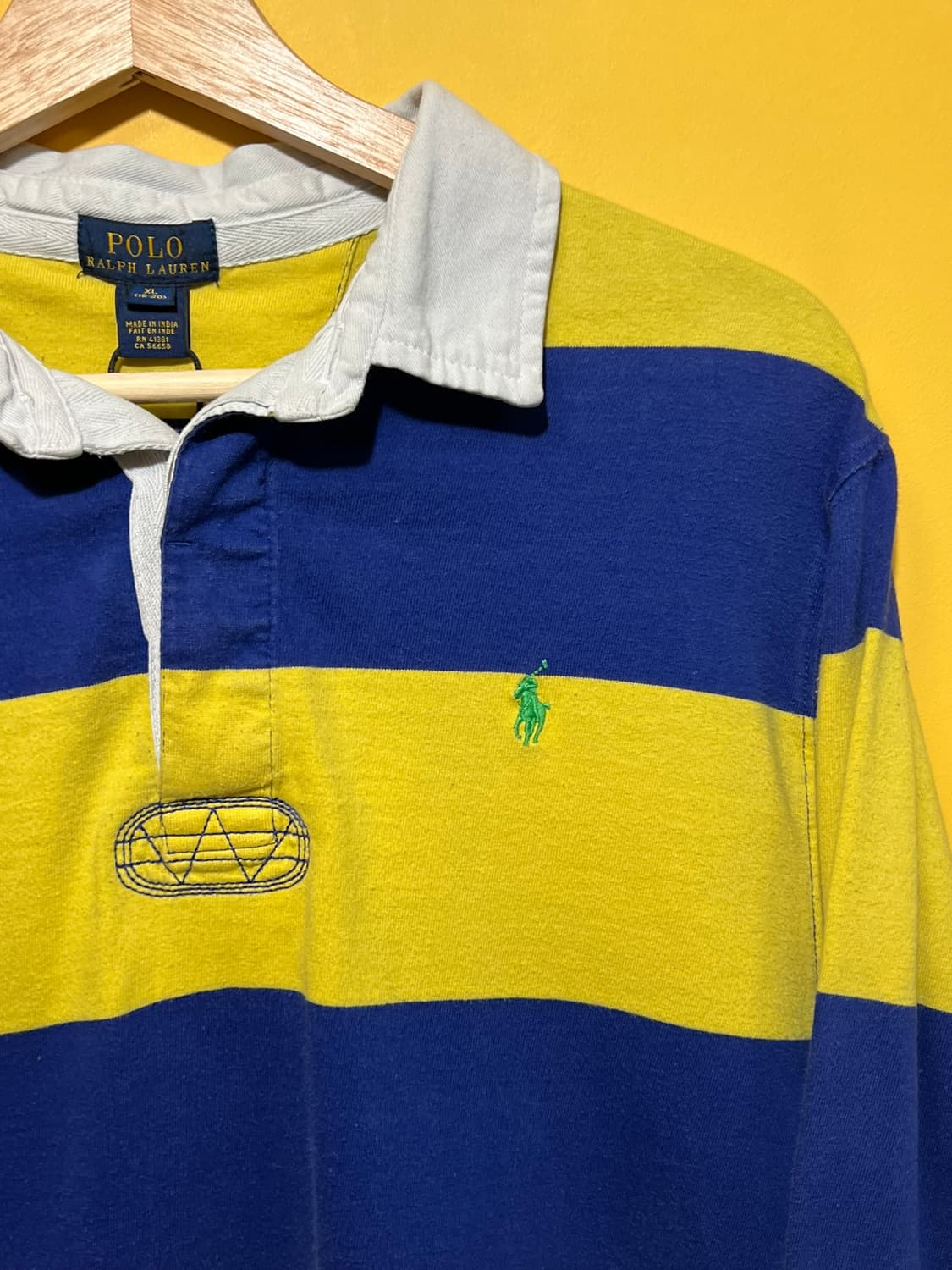 [M] 폴로 랄프로렌 와이드 스트라이프 럭비 셔츠 상품이미지2