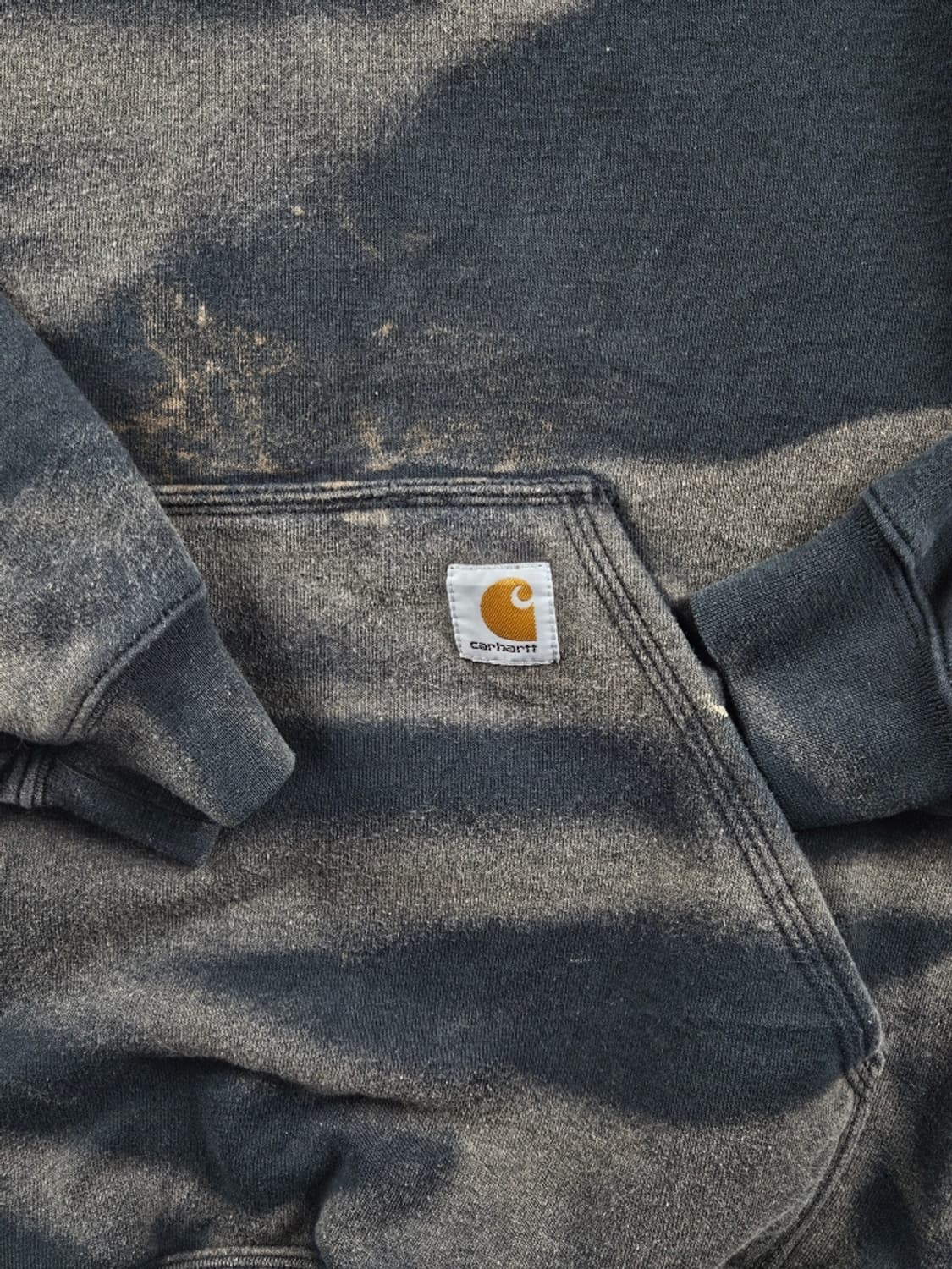 칼하트 다잉 워시드 커스텀 후드 티셔츠 ( M ) / 10689 상품이미지7