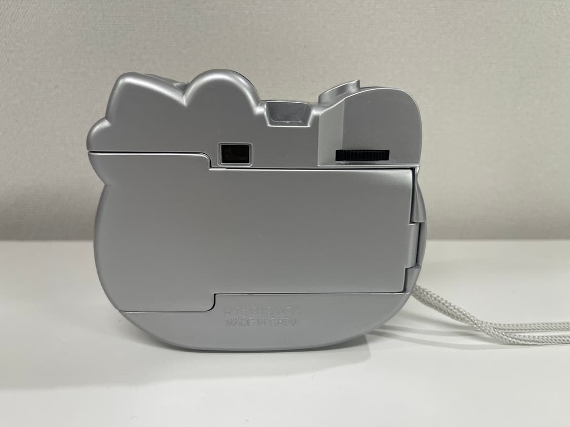 고전 헬로키티 페이스 2000 일본 산리오 필름 카메라 실버 상품이미지2