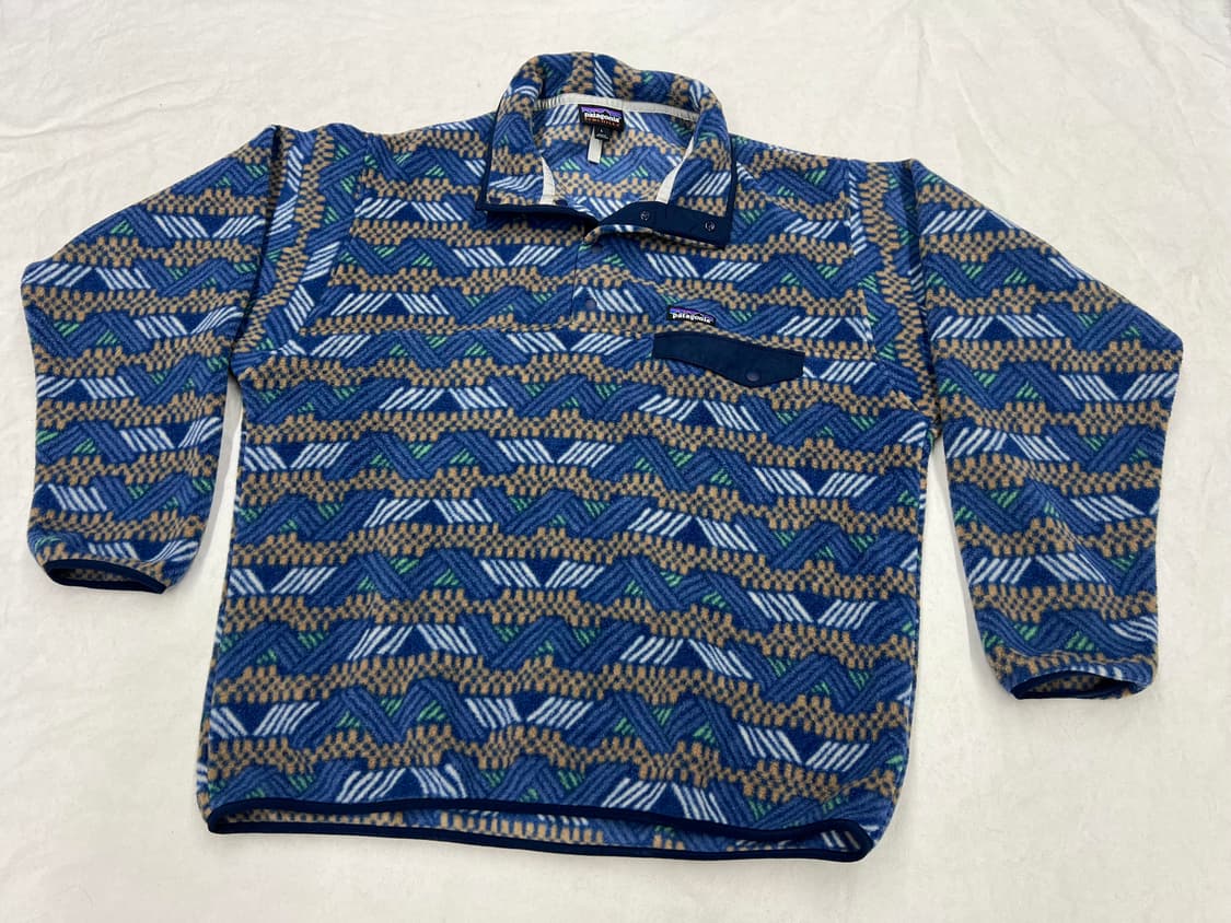 Synchilla Snap-T  Classic Navy 아즈텍  상품이미지5