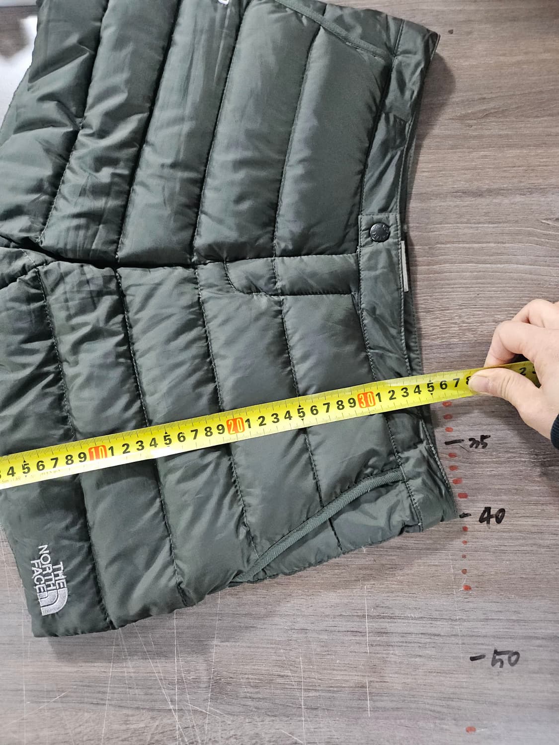 노스페이스 700 구스 숏패딩 반바지  70 M 상품이미지3