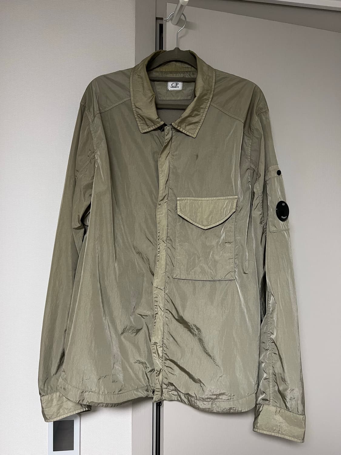 ( C.P. Company ) CP 컴퍼니 크롬 R 포켓 오버셔츠 상품이미지1