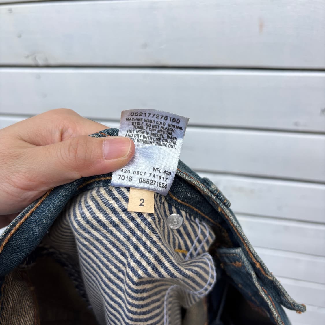 Levi’s 00s 리바이스 527 부츠컷 데님 팬츠 상품이미지10