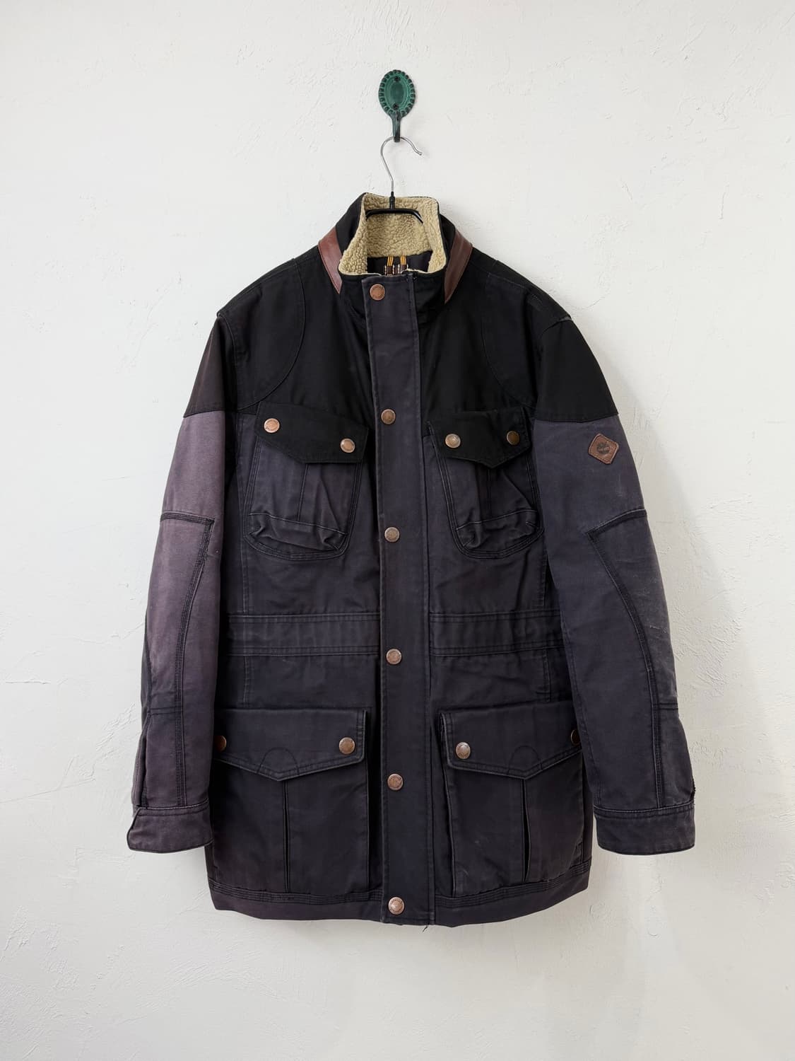 올드 팀버랜드 페이디드 모터사이클 자켓 상품이미지1