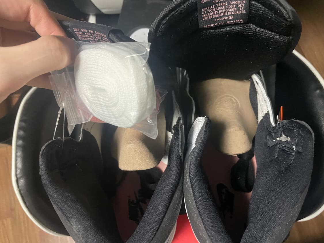 나이키 조던 1 하이 블리치드 코랄 280 [나코탭] 상품이미지6