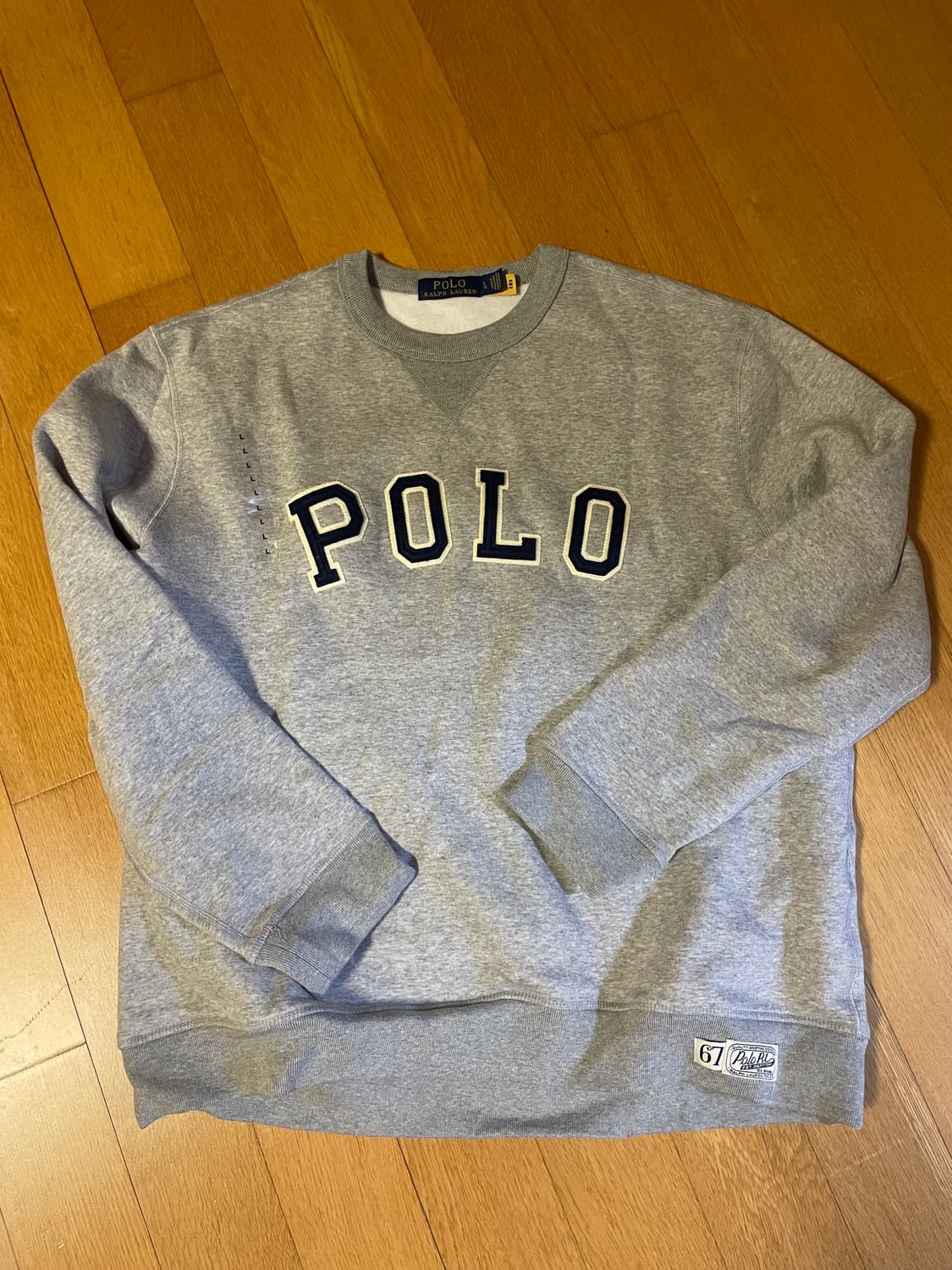 폴로 맨투맨 L 상품이미지1