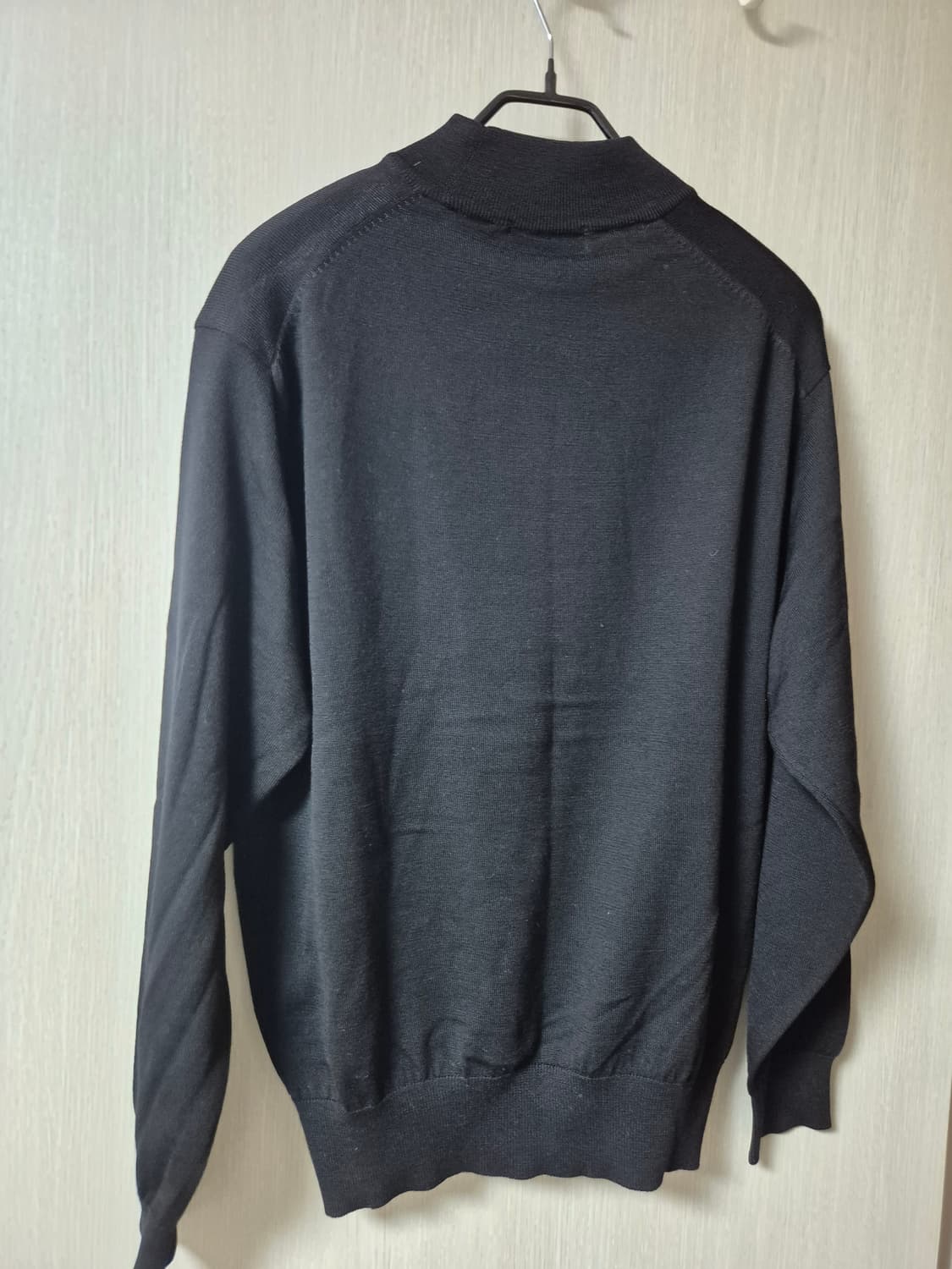 (정품) 입생로랑 블랙 니트 풀오버 하이넥 니트 100 남성 상품이미지2