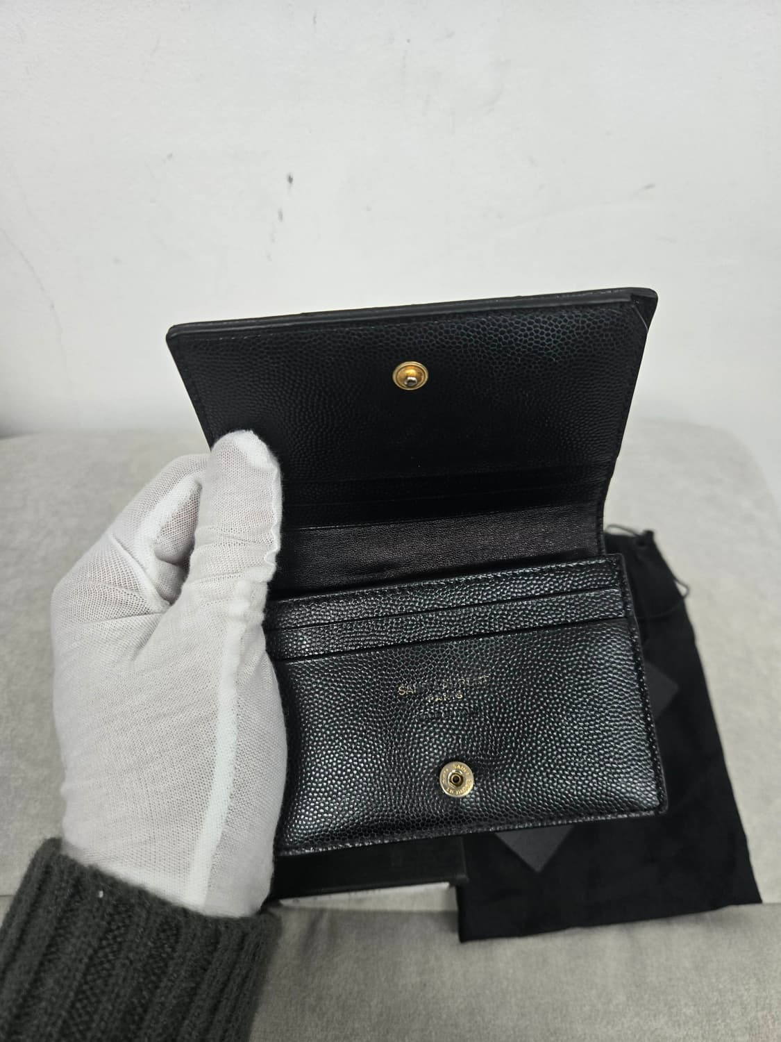 [보증서 정품] 입생로랑 비지니스 반지갑 상품이미지5