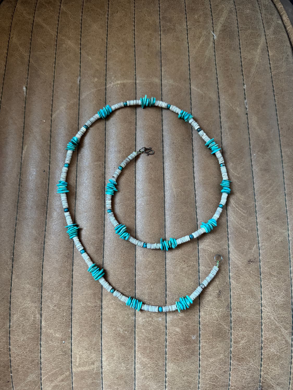 나바호 네이티브아메리칸 터키석 목걸이 상품이미지1