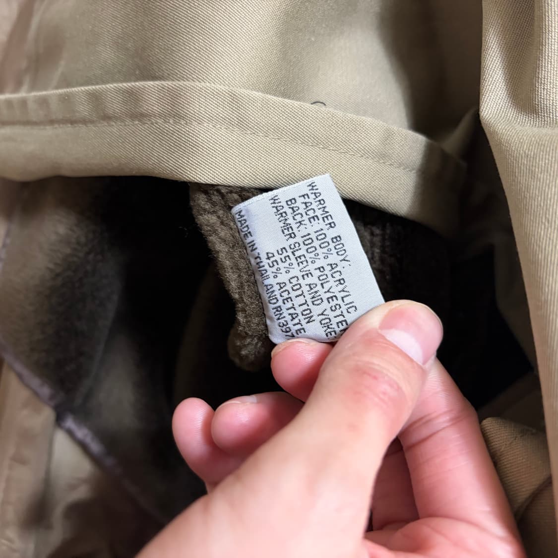 런던포그 안감내피 더플 트렌치코트 L/100  상품이미지9