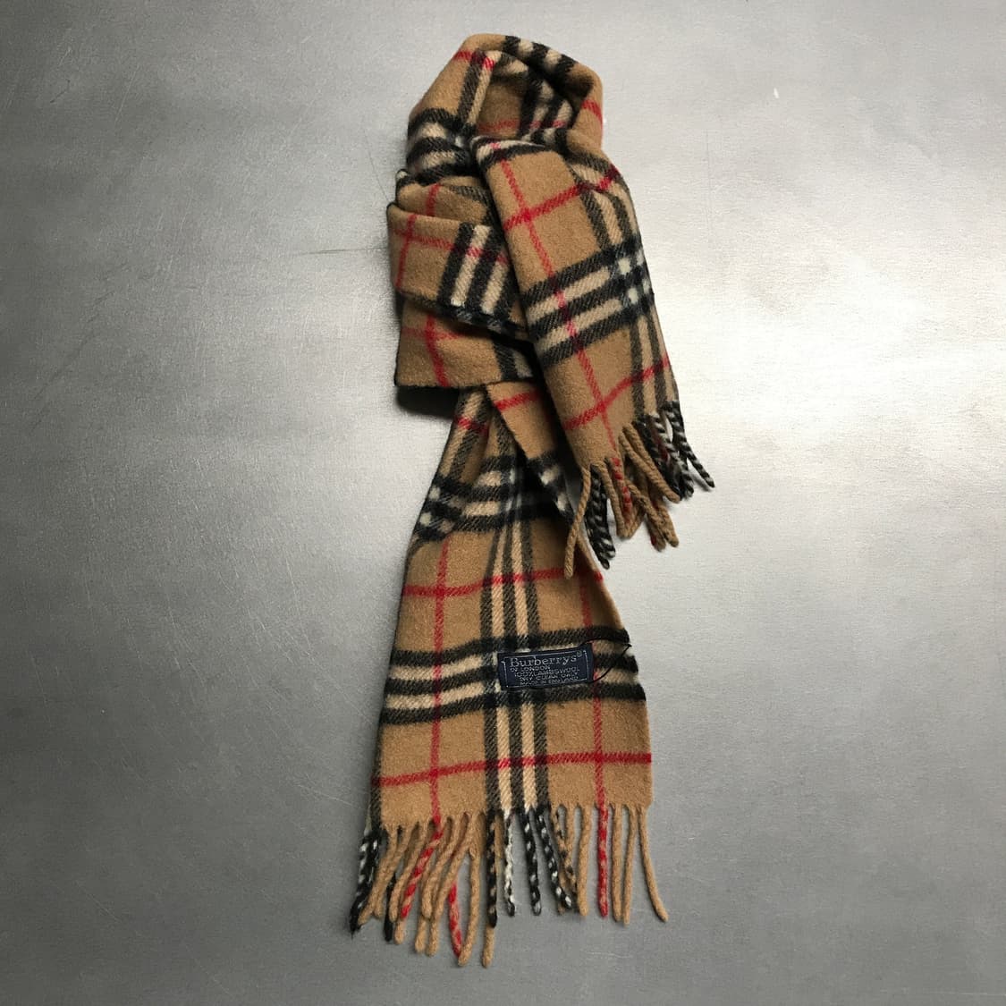 버버리 정품 램스울 머플러 베이지 상품이미지1